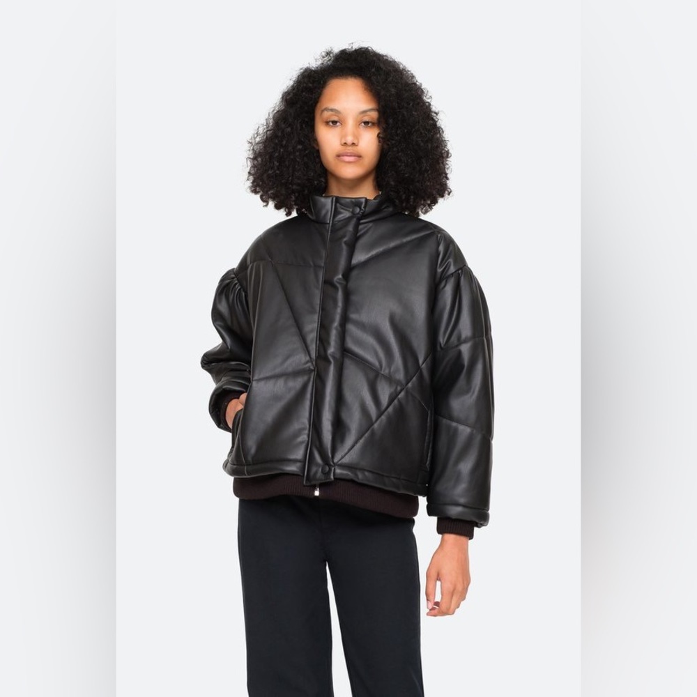 Sea New York Vintage Leather Jacket